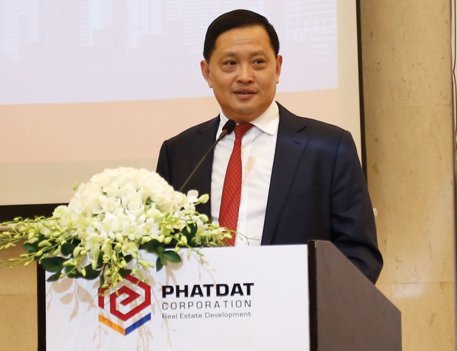 Ông Nguyễn Văn Đạt, Chủ tịch HĐQT Công ty cổ phần Phát triển Bất động sản Phát Đạt