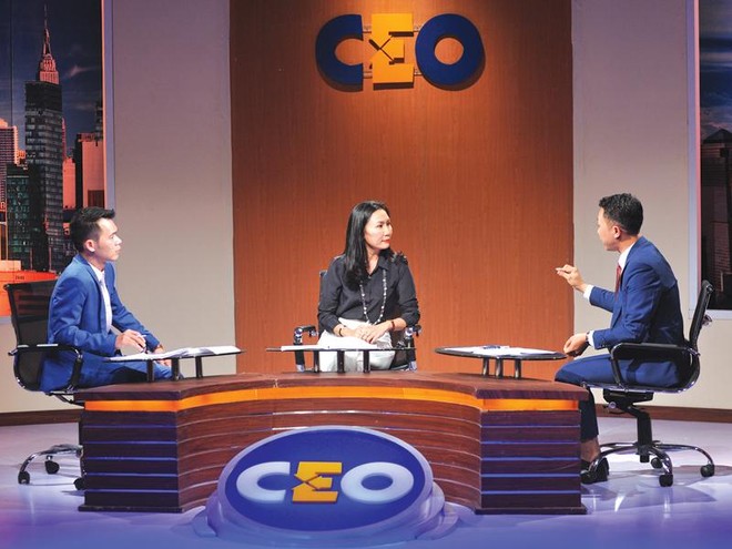 Bà Vũ Ngọc Hương, Tổng giám đốc Công ty Sao Kim ngồi vị trí CEO.