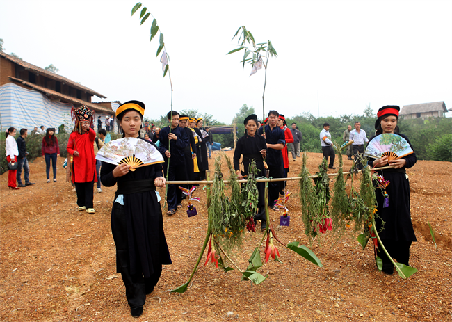 Lễ hội Nàng Hai của dân tộc Tày. Ảnh: Trịnh Văn Bộ/VNP/TTXVN