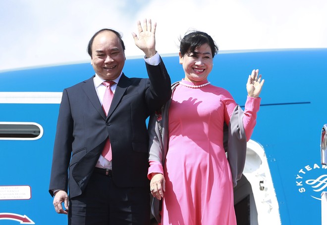 Thủ tướng Chính phủ Nguyễn Xuân Phúc và Phu nhân