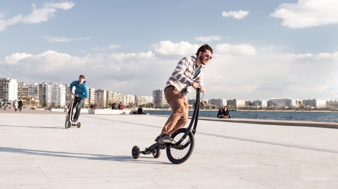 Halfbike II: Xe đạp đứng rèn luyện sức khỏe đầy sáng tạo