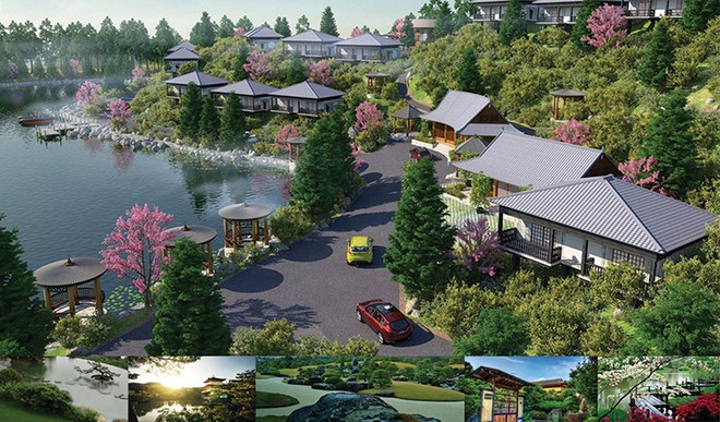 Phối cảnh dự án Kai Japanese Resort đang được Zen Group mở bán với cam kết lợi nhuận lên tới 12%/năm trong 15 năm