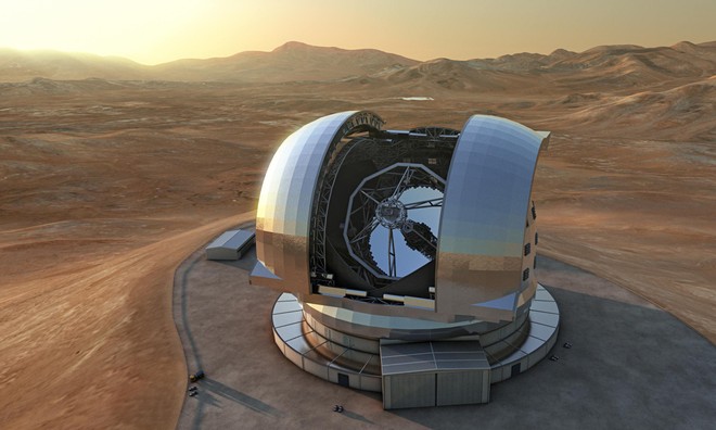 Khởi công xây dựng kính thiên văn lớn nhất thế giới giữa sa mạc