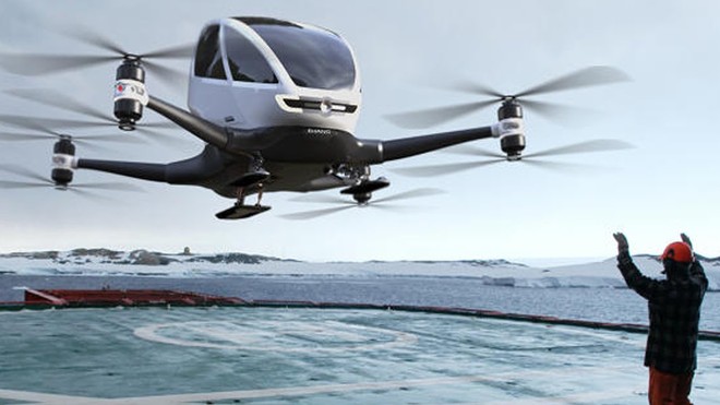 Ehang 184 – drone có thể chở người, giá từ 200.000 - 300.000 USD