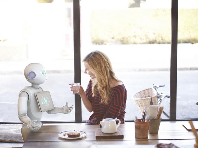 Pepper Robot đọc được cảm xúc con người