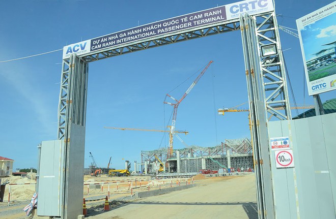 Nhà ga hành khách quốc tế Cảng Hàng không Cam Ranh được nâng cấp, mở rộng là cú hích lớn cho bất động sản Cam Ranh. Ảnh: Hà Minh