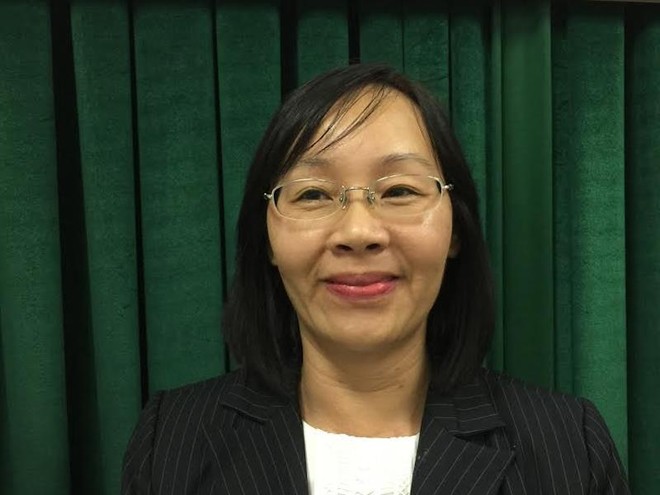 Bà Nguyễn Xuân Thảo, Phó cục trưởng Cục Quản lý nợ và tài chính đối ngoại (Bộ Tài chính)