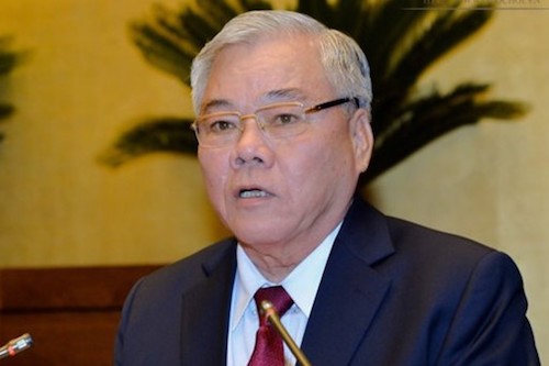 Tổng thanh tra Chính phủ Phan Văn Sáu. Ảnh: QH