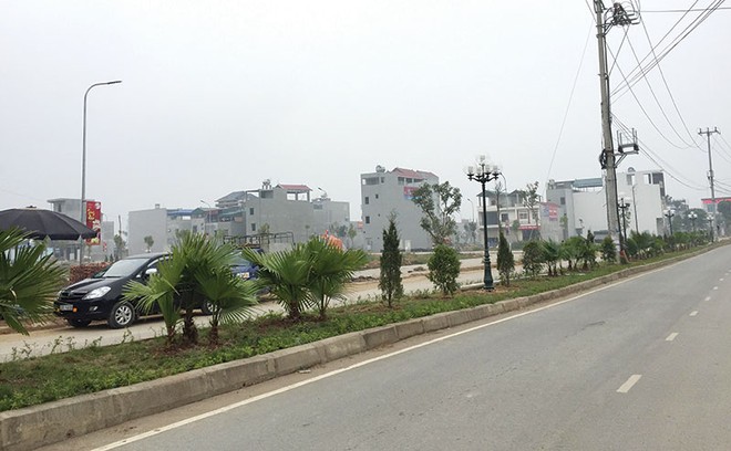 Hoạt động đô thị hóa ở 
Lương Sơn đang diễn ra rất nhanh