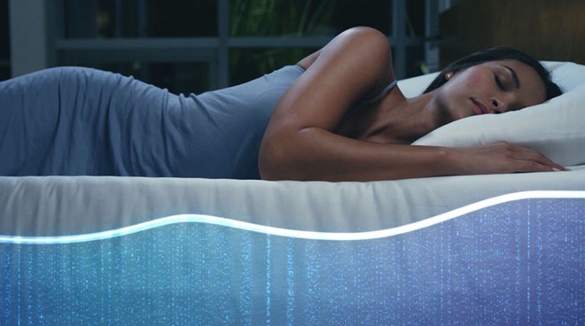 360 smart bed, giường thông minh giúp ngăn tiếng ngáy