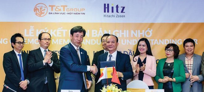 T&T bắt tay Hitachi Zosen triển khai dự án đốt rác phát điện