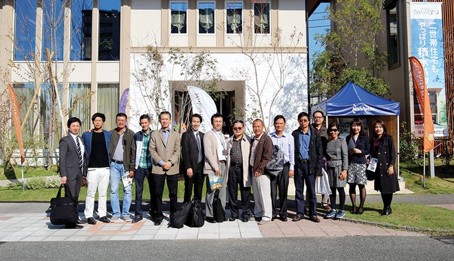 Lãnh đạo và nhân viên Nam Long liên tục đi tham quan và học hỏi các mô hình phát triển bất động sản tại Nhật Bản
