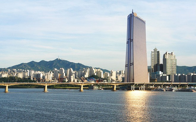Tòa nhà 63 Buiding, trụ sở của Tập đoàn Hanwha ở Hàn Quốc.