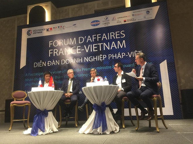 Đại diện doanh nghiệp Pháp chia sẻ về kế hoạch hợp tác, kinh doanh tại Việt Nam