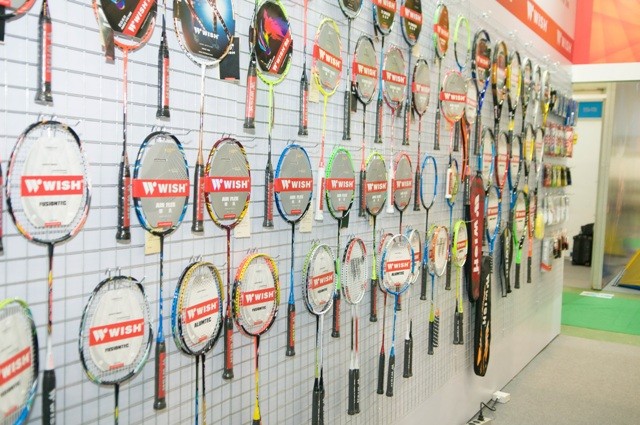 WISH là thương hiệu vợt có thế mạnh nhất ở Trung Quốc.