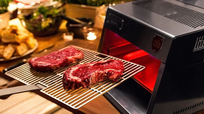 Lò nướng thịt bò thông minh cho bạn món steak như trong nhà hàng