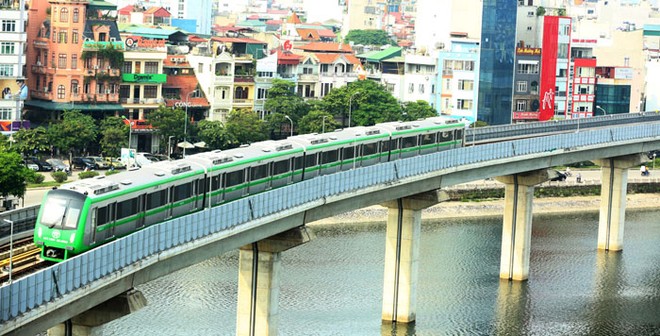 Tuyến metro Cát Linh - Hà Đông đã chạy thử liên động toàn tuyến từ 3 tháng nay.