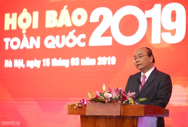 Thủ tướng Nguyễn Xuân Phúc dự Lễ khai mạc Hội báo Toàn quốc 2019