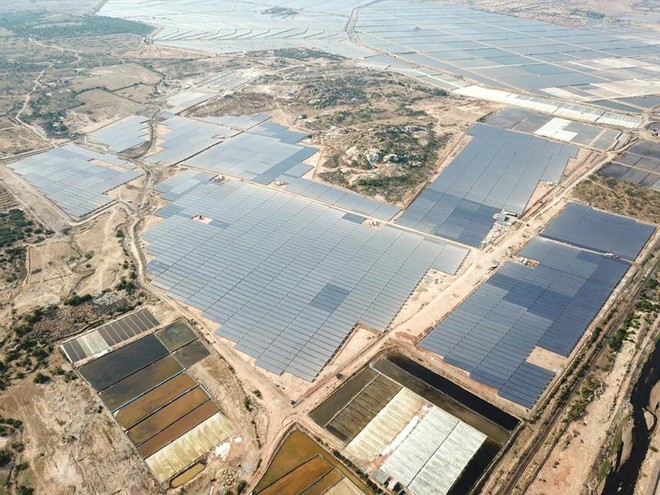 Dự án Điện mặt trời của Tập đoàn BIM tại tỉnh Ninh Thuận.