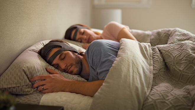 Băng đeo trán giúp bạn dễ ngủ hơn