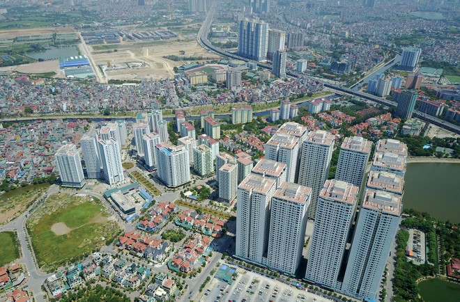 Khu đô thị Linh Đàm là một “vết sẹo” trong quy hoạch đô thị của Hà Nội. Ảnh: Dũng Minh