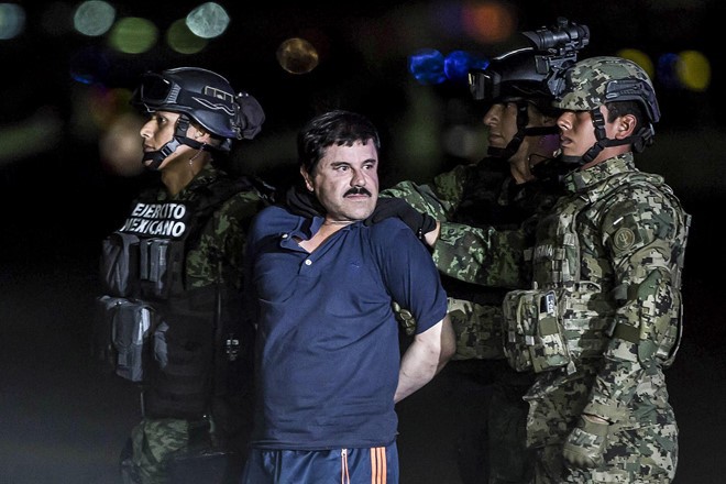 Ông trùm ma túy Joaquin “El Chapo” Guzman. Ảnh: Time. 