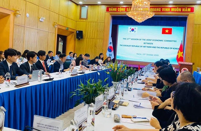 Kỳ họp lần thứ 17 Ủy ban Liên chính phủ Việt Nam - Hàn Quốc.