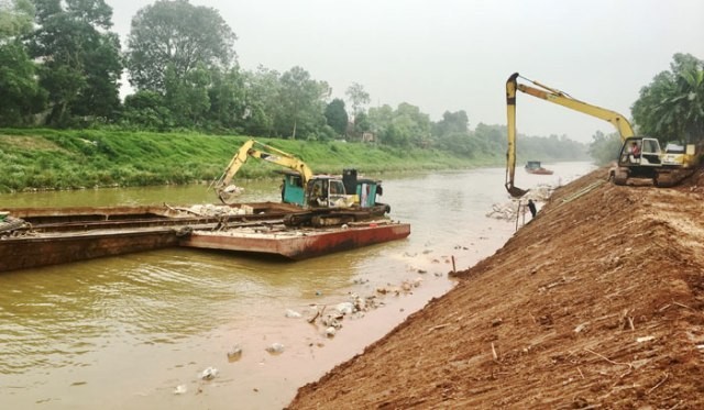 Hà Nội sẽ nạo vét khơi thông dòng chảy trên sông Bùi thuộc địa phận huyện Chương Mỹ (ảnh minh họa)