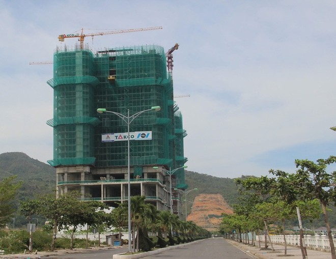 Hầu hết dự án BT tại Khánh Hòa đang bị 'mắc cạn". Trong ảnh: Dự án BT bến du thuyền Hoàng Gia