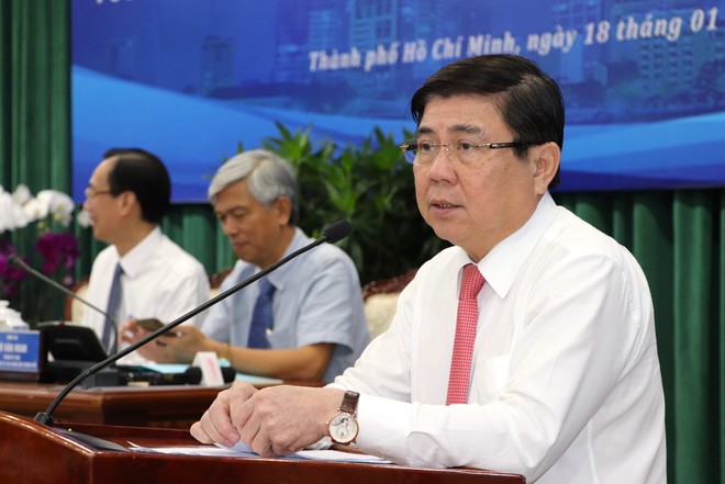 Ông Nguyễn Thành Phong, Chủ tịch UBND TP.HCM (Ảnh: HP).