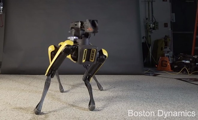 Ngoài chạy, nhảy, mở cửa thì chú chó robot của Boston Dynamics còn có thể nhảy dance