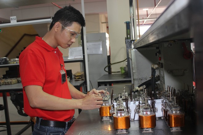 Tính chung quý I năm 2020, chỉ số sản xuất công nghiệp toàn tỉnh Đồng Nai tăng hơn 6,1% so với cùng kỳ. Ảnh: Hương Giang 