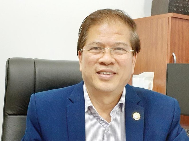 Ông Nguyễn Thế Điệp, Phó chủ tịch thường trực Câu lạc bộ Bất động sản Hà Nội.