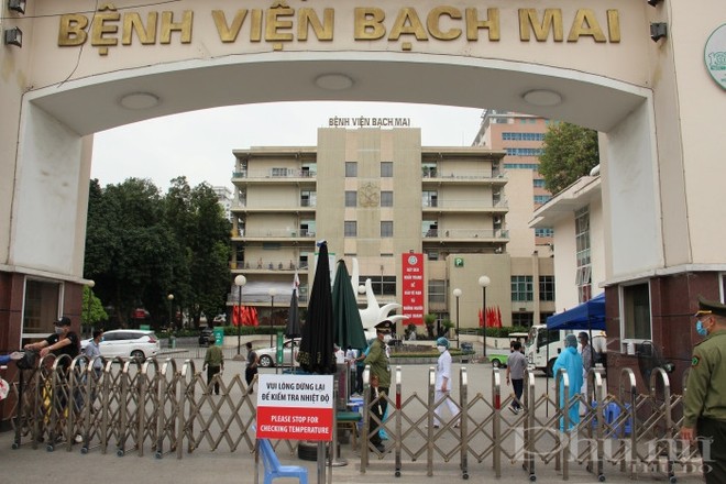 Bệnh viện Bạch Mai (Ảnh: Zing News)