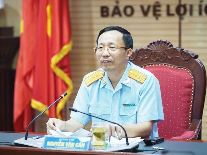 Ông Nguyễn Văn Cẩn- Tổng cục trưởng Tổng cục Hải quan. Ảnh:st