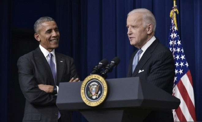 Sức ảnh hưởng của cựu Tổng thống Barack Obama trong đảng Dân chủ có thể giúp ích nhiều cho Joe Biden. Ảnh: AFP