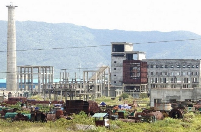 Dự án Nhà máy liên hợp gang thép Hà Tĩnh sau 12 năm phơi nắng đã bị vướng phải án hình sự do chủ đầu tư không có khả năng trả nợ.