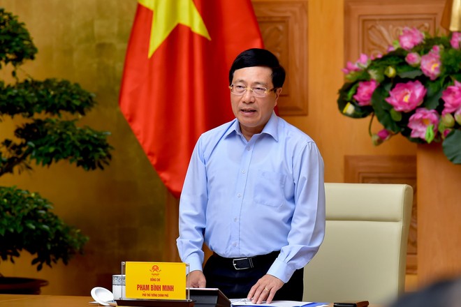 Phó Thủ tướng, Bộ trưởng Ngoại giap Phạm Bình Minh