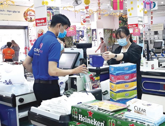 Saigon Co.op dẫn đầu thị phần kênh siêu thị với hơn 40% thị trường, gấp khoảng 4 lần doanh nghiệp đứng thứ hai. Ảnh: L.T