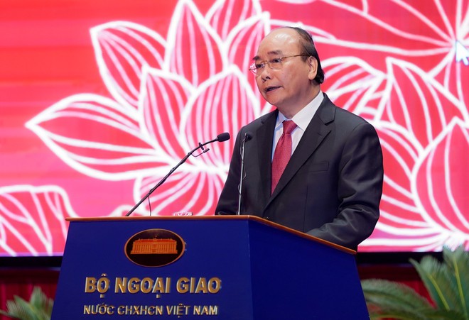 Thủ tướng Chính phủ Nguyễn Xuân Phúc phát biểu chỉ đạo tại Đại hội. Ảnh: VGP