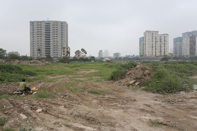Khu đô thị mới Thịnh Liệt đang khó khăn trong giải phóng mặt bằng
