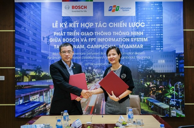 Bosch Việt Nam và FPT hợp tác phát triển giao thông thông minh
