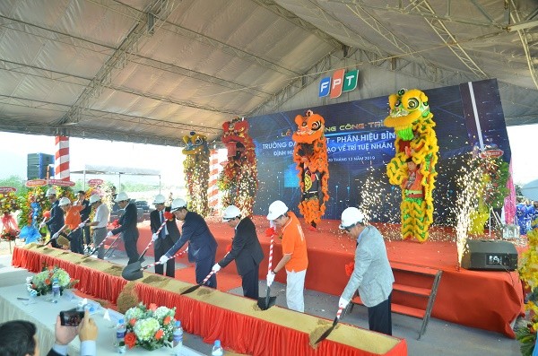 FPT khởi công xây dựng Đại học FPT tại Bình Định