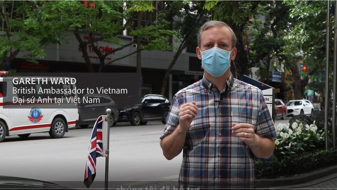 Đại sứ Anh khuyên công dân Anh tại Việt Nam nên ở trong nhà để tránh Covid-19