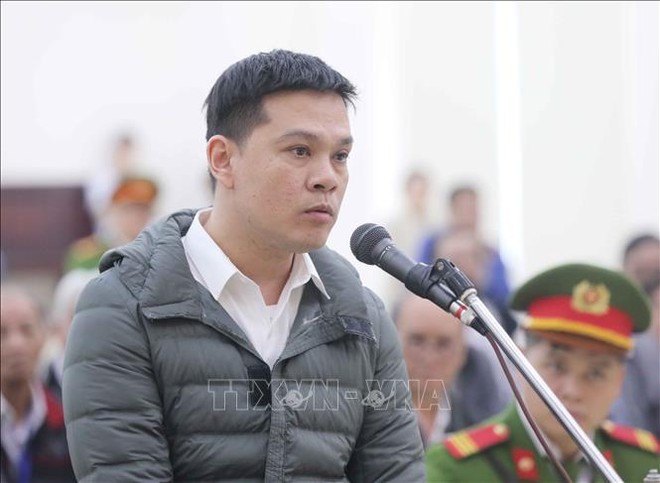 Bị cáo Nguyễn Quang Thành. Ảnh: TTXVN