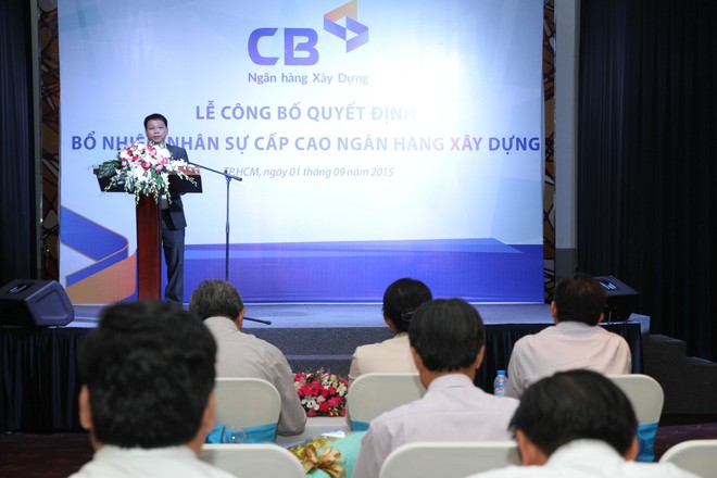 Điều thêm một cán bộ Vietcombank làm phó tổng CBank