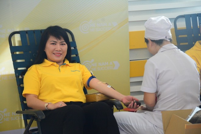 Nam A Bank tổ chức chương trình hiến máu nhân đạo