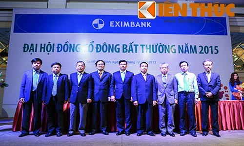 HĐQT nhiệm kỳ 2015-2020 của Eximbank ra mắt cổ đông
