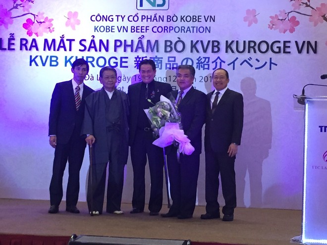 Ông Đặng Văn Thành ra mắt lứa bò Kobe đầu tiên sản xuất tại Việt Nam 