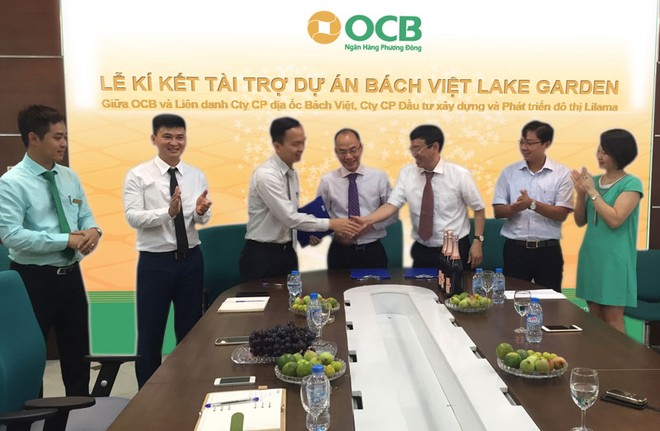 OCB tài trợ vốn cho Dự án Bách Việt Lake Garden